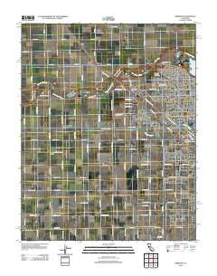 Herndon California Historical topographic map, 1:24000 scale, 7.5 X 7.5 Minute, Year 2012