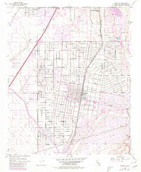 Hesperia California Historical topographic map, 1:24000 scale, 7.5 X 7.5 Minute, Year 1956
