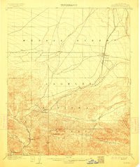 Hesperia California Historical topographic map, 1:62500 scale, 15 X 15 Minute, Year 1902