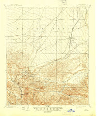 Hesperia California Historical topographic map, 1:62500 scale, 15 X 15 Minute, Year 1902