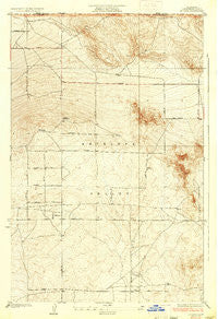 Hi Vista California Historical topographic map, 1:24000 scale, 7.5 X 7.5 Minute, Year 1935