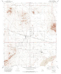 Hinkley California Historical topographic map, 1:24000 scale, 7.5 X 7.5 Minute, Year 1971