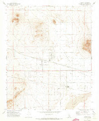 Hinkley California Historical topographic map, 1:24000 scale, 7.5 X 7.5 Minute, Year 1971