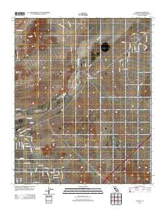 Hodge California Historical topographic map, 1:24000 scale, 7.5 X 7.5 Minute, Year 2012