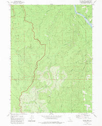 Holter Ridge California Historical topographic map, 1:24000 scale, 7.5 X 7.5 Minute, Year 1983