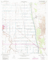 Holtville East California Historical topographic map, 1:24000 scale, 7.5 X 7.5 Minute, Year 1957