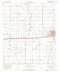 Holtville West California Historical topographic map, 1:24000 scale, 7.5 X 7.5 Minute, Year 1956