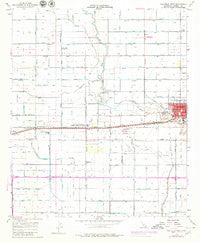 Holtville West California Historical topographic map, 1:24000 scale, 7.5 X 7.5 Minute, Year 1956