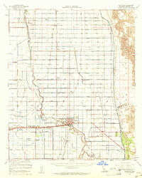 Holtville California Historical topographic map, 1:62500 scale, 15 X 15 Minute, Year 1957