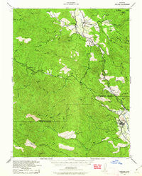 Hopland California Historical topographic map, 1:62500 scale, 15 X 15 Minute, Year 1943