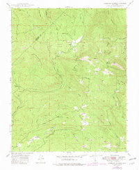 Horsecamp Mountain California Historical topographic map, 1:24000 scale, 7.5 X 7.5 Minute, Year 1947