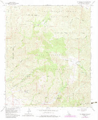 Hot Springs Mtn. California Historical topographic map, 1:24000 scale, 7.5 X 7.5 Minute, Year 1960