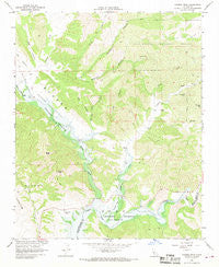 Huasna Peak California Historical topographic map, 1:24000 scale, 7.5 X 7.5 Minute, Year 1967