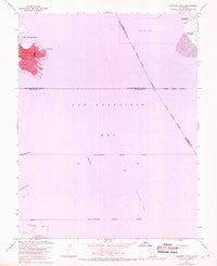 Hunters Point California Historical topographic map, 1:24000 scale, 7.5 X 7.5 Minute, Year 1956