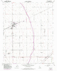 Huron California Historical topographic map, 1:24000 scale, 7.5 X 7.5 Minute, Year 1956