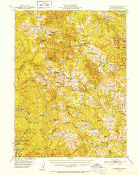 Iaqua Buttes California Historical topographic map, 1:62500 scale, 15 X 15 Minute, Year 1950