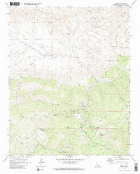 Idria California Historical topographic map, 1:24000 scale, 7.5 X 7.5 Minute, Year 1969