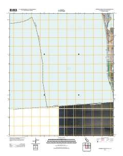 Imperial Beach OE W California Historical topographic map, 1:24000 scale, 7.5 X 7.5 Minute, Year 2012