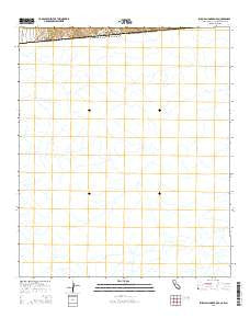 In-Ko-Pah Gorge OE S California Current topographic map, 1:24000 scale, 7.5 X 7.5 Minute, Year 2015