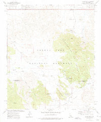 Indian Cove California Historical topographic map, 1:24000 scale, 7.5 X 7.5 Minute, Year 1972