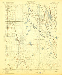 Ingomar California Historical topographic map, 1:31680 scale, 7.5 X 7.5 Minute, Year 1919