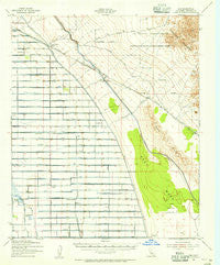 Iris California Historical topographic map, 1:62500 scale, 15 X 15 Minute, Year 1940