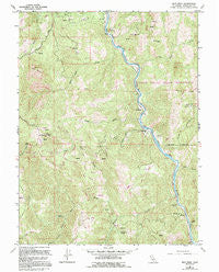 Iron Peak California Historical topographic map, 1:24000 scale, 7.5 X 7.5 Minute, Year 1967