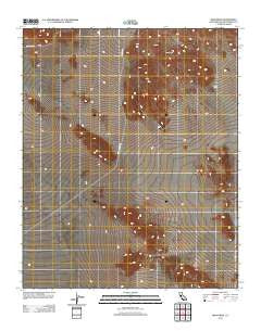 Iron Ridge California Historical topographic map, 1:24000 scale, 7.5 X 7.5 Minute, Year 2012