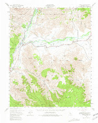 Isabella Dam California Historical topographic map, 1:62500 scale, 15 X 15 Minute, Year 1943