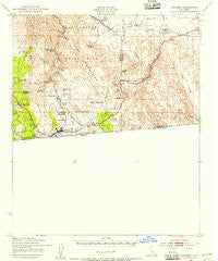 Jacumba California Historical topographic map, 1:62500 scale, 15 X 15 Minute, Year 1939