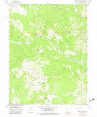 Jamison Ridge California Historical topographic map, 1:24000 scale, 7.5 X 7.5 Minute, Year 1967