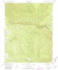 Jawbone Ridge California Historical topographic map, 1:24000 scale, 7.5 X 7.5 Minute, Year 1947