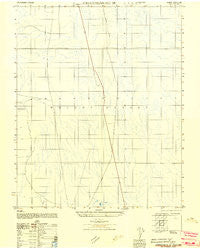 Johannesburg SE California Historical topographic map, 1:25000 scale, 7.5 X 7.5 Minute, Year 1947