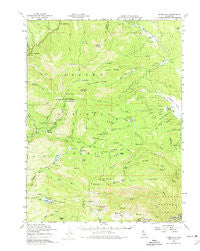 Jonesville California Historical topographic map, 1:62500 scale, 15 X 15 Minute, Year 1958