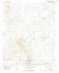 Joshua Tree North California Historical topographic map, 1:24000 scale, 7.5 X 7.5 Minute, Year 1972