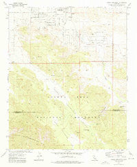 Joshua Tree South California Historical topographic map, 1:24000 scale, 7.5 X 7.5 Minute, Year 1972