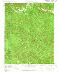 Junipero Serra Peak California Historical topographic map, 1:24000 scale, 7.5 X 7.5 Minute, Year 1949