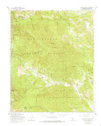 Junipero Serra California Historical topographic map, 1:62500 scale, 15 X 15 Minute, Year 1961