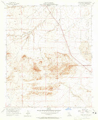Kane Spring NW California Historical topographic map, 1:24000 scale, 7.5 X 7.5 Minute, Year 1956