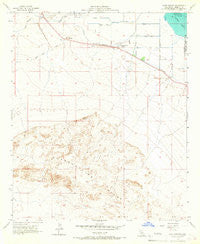 Kane Spring California Historical topographic map, 1:24000 scale, 7.5 X 7.5 Minute, Year 1956