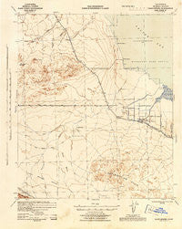 Kane Spring California Historical topographic map, 1:62500 scale, 15 X 15 Minute, Year 1944