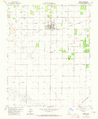 Kerman California Historical topographic map, 1:24000 scale, 7.5 X 7.5 Minute, Year 1963