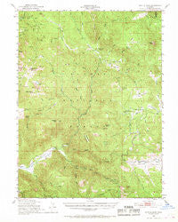 Kettle Rock California Historical topographic map, 1:62500 scale, 15 X 15 Minute, Year 1950