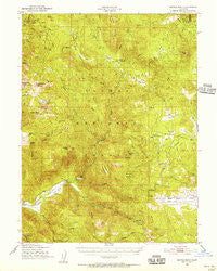 Kettle Rock California Historical topographic map, 1:62500 scale, 15 X 15 Minute, Year 1950