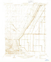 Kettleman City California Historical topographic map, 1:31680 scale, 7.5 X 7.5 Minute, Year 1933