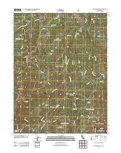 Kimshew Point California Historical topographic map, 1:24000 scale, 7.5 X 7.5 Minute, Year 2012