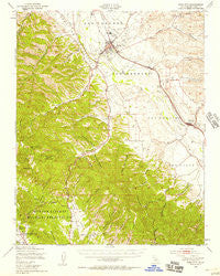 King City California Historical topographic map, 1:62500 scale, 15 X 15 Minute, Year 1948