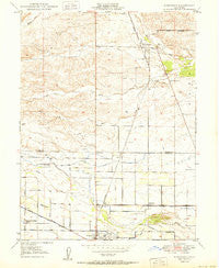 Kirkwood California Historical topographic map, 1:24000 scale, 7.5 X 7.5 Minute, Year 1950