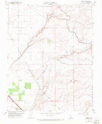Kismet California Historical topographic map, 1:24000 scale, 7.5 X 7.5 Minute, Year 1961