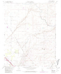 Kismet California Historical topographic map, 1:24000 scale, 7.5 X 7.5 Minute, Year 1961